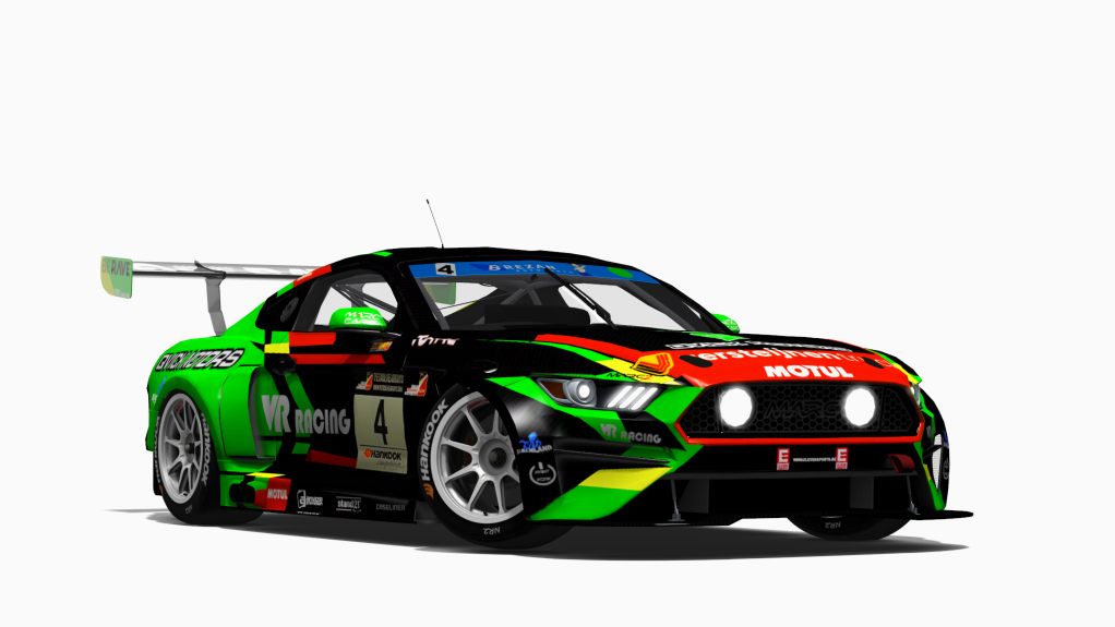 Ford Mustang V8 GT3 Marcs II, skin #4 VR Racing