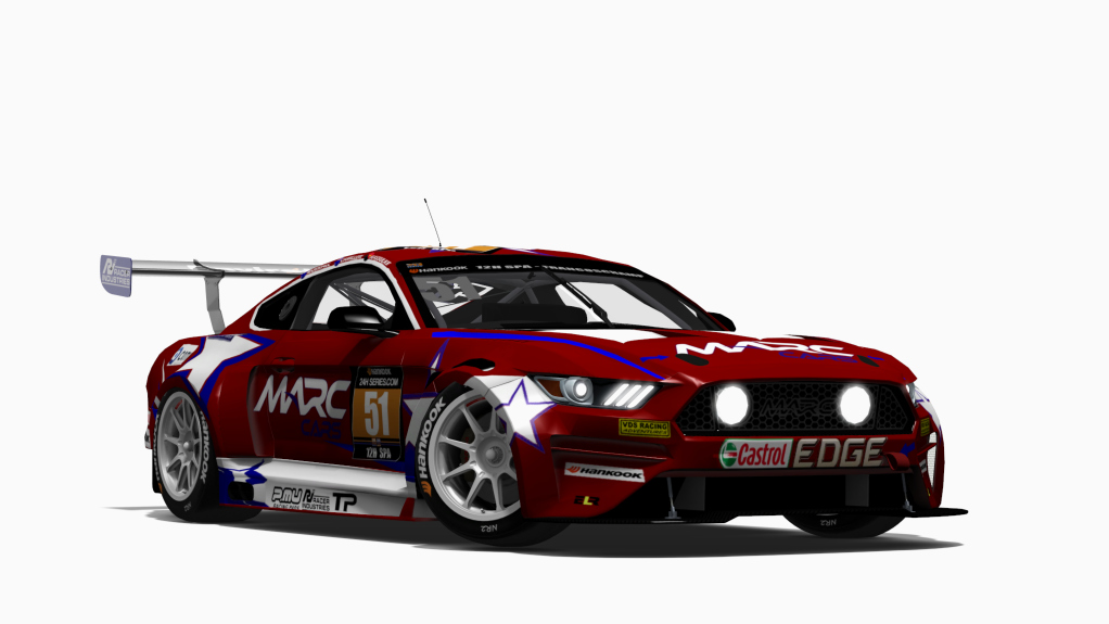 Ford Mustang V8 GT3 Marcs II, skin #51 VDS Racing