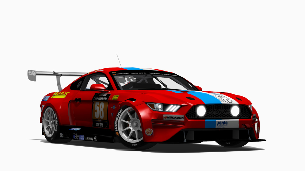 Ford Mustang V8 GT3 Marcs II, skin #58 VDS Racing