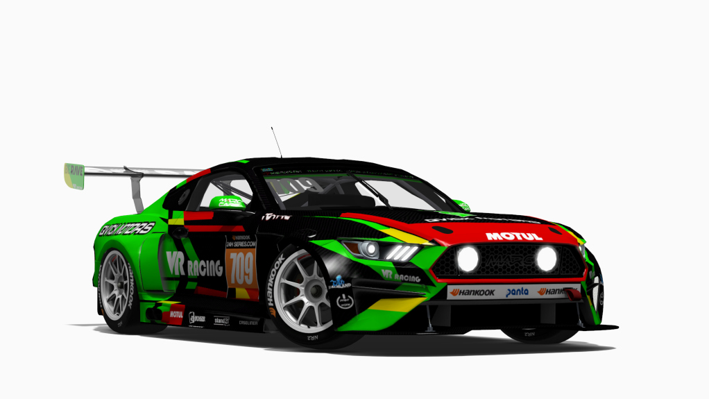 Ford Mustang V8 GT3 Marcs II, skin #709 VR Racing