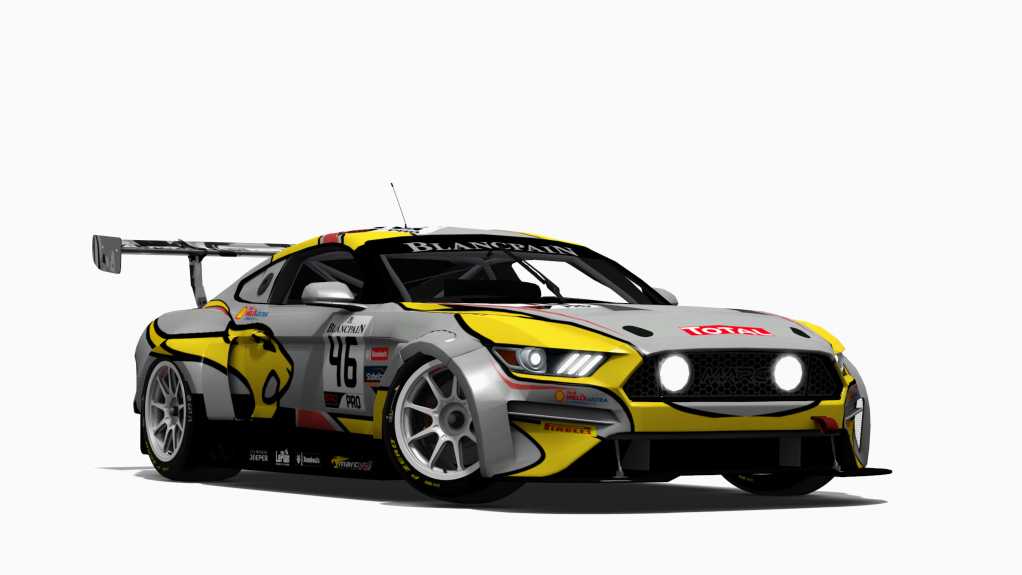 Ford Mustang V8 GT3 Marcs II, skin Mustang_Blancpain