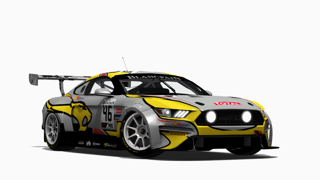 Ford Mustang V8 GT3 Marcs II, skin Mustang_Test