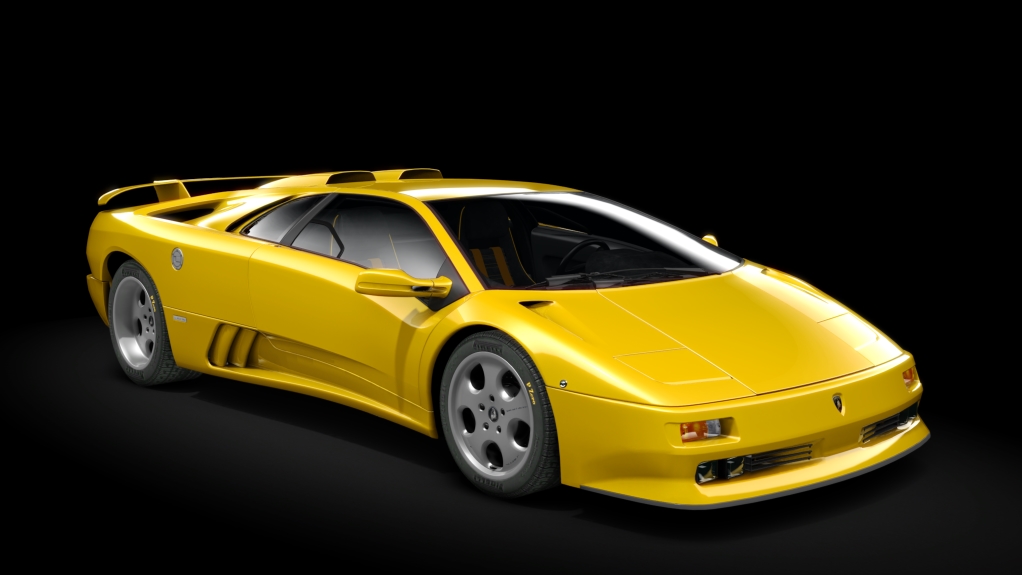 Lamborghini Diablo SE30 Jota, skin yellow