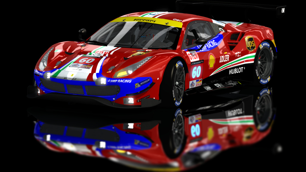 GTLM Ferrari 488 GTE EVO IMSA AC-Friends), skin ACF_Diakowski_60