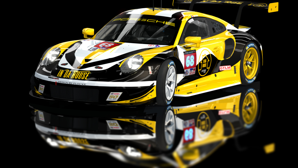 GTLM Porsche 911 RSR GTE IMSA (AC-Friends), skin ACF_Bruxer_68