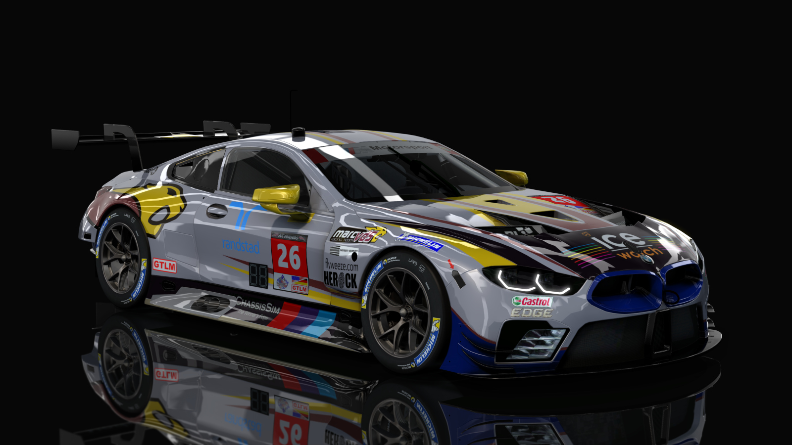 GTLM BMW M8 GTE (AC-Friends), skin ACF_26_MarcVDS