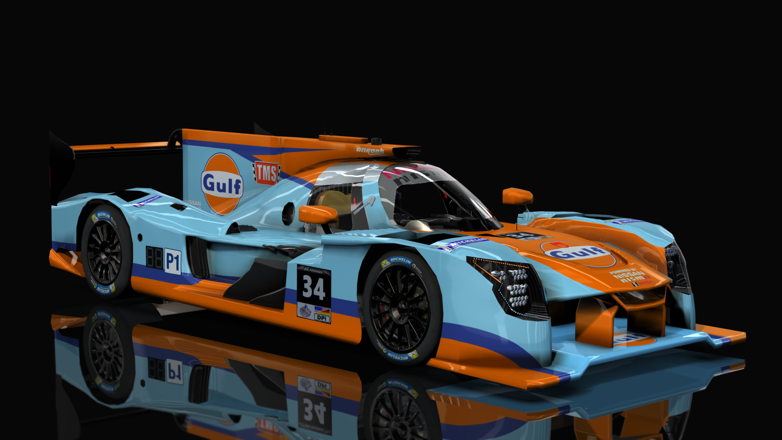 DPi Nissan Onroak DPi(AC-Friends), skin ACF_gulf_racing