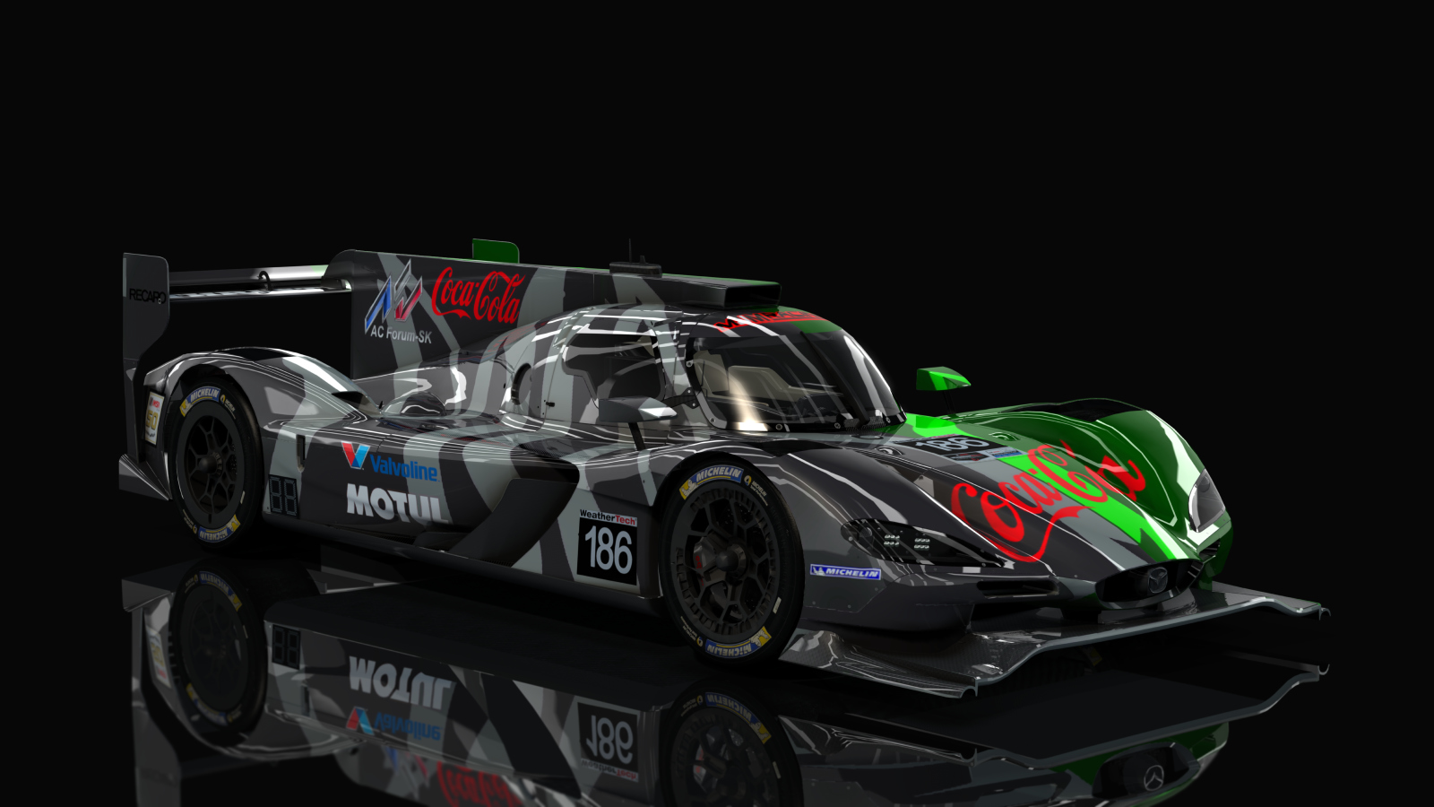 DPi Mazda RT24-P DPi(AC-Friends), skin MJM Green