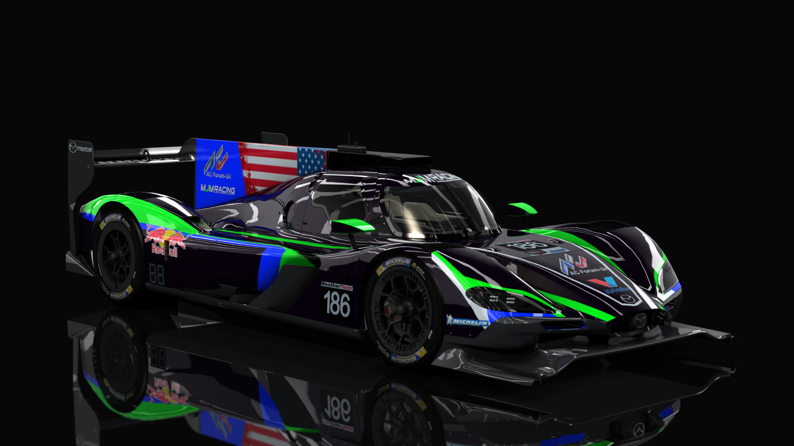 DPi Mazda RT24-P DPi(AC-Friends), skin mjm_imsa_186