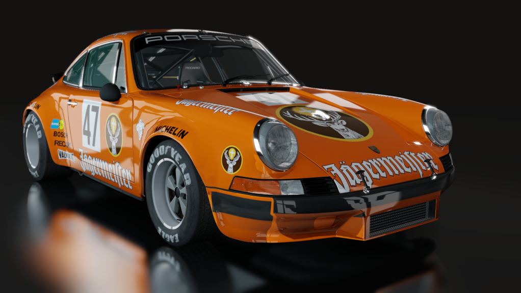 ACL GTR Porsche 911 RSR 1973, skin 47_Jaegermeister