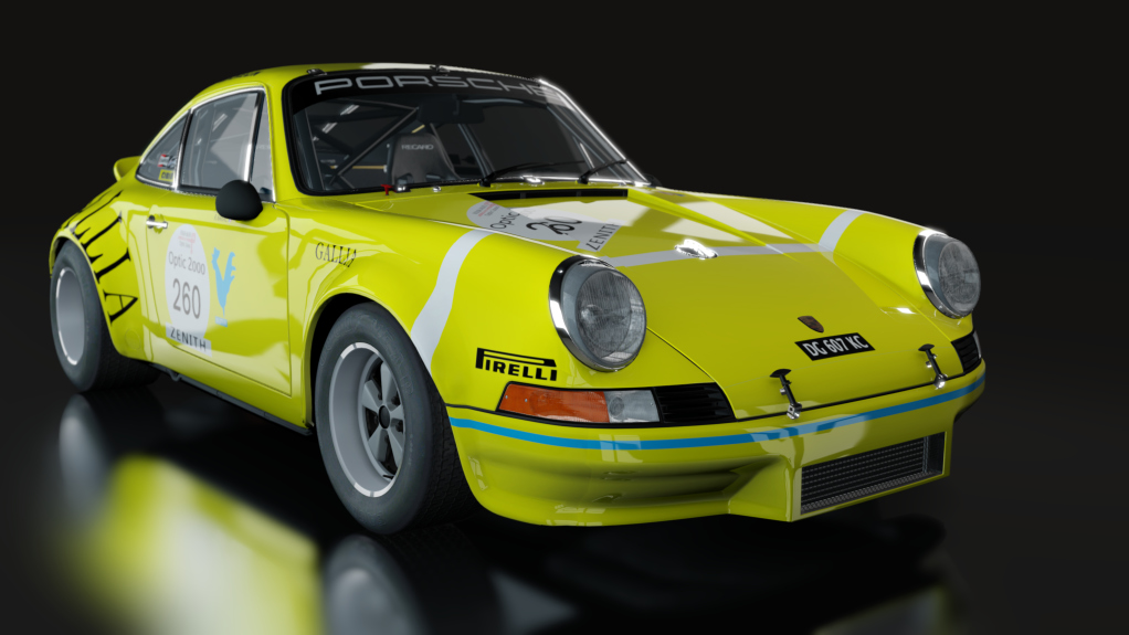 ACL GTR Porsche 911 RSR 1973, skin GALLIA