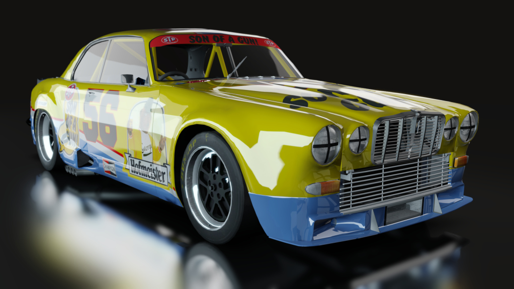 ACL GTR Jaguar Broadspeed XJ12C, skin SonOfGun4k_1