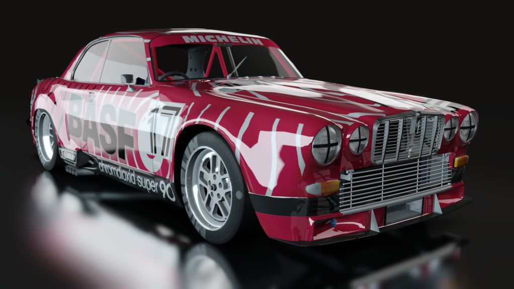 ACL GTR Jaguar Broadspeed XJ12C, skin basf17_4k