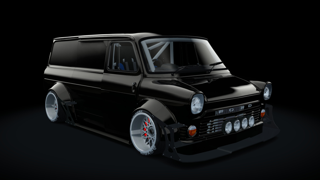 ACMC Ford Transit 1969 Supervan, skin Black