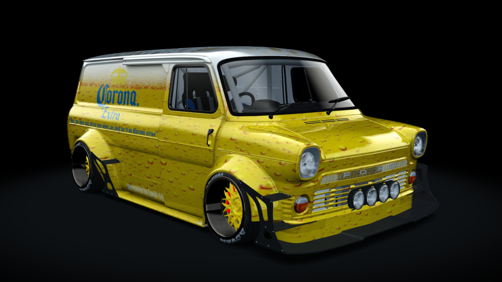 ACMC Ford Transit 1969 Supervan, skin Corona_Extra