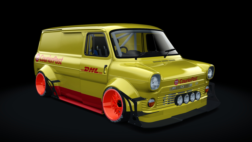 ACMC Ford Transit 1969 Supervan, skin CourierPost