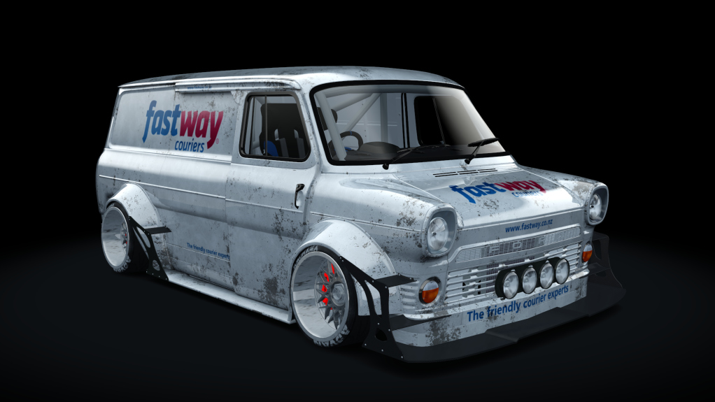 ACMC Ford Transit 1969 Supervan, skin Fastway_Couriers