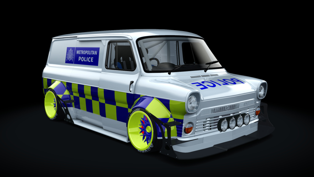 ACMC Ford Transit 1969 Supervan, skin Police