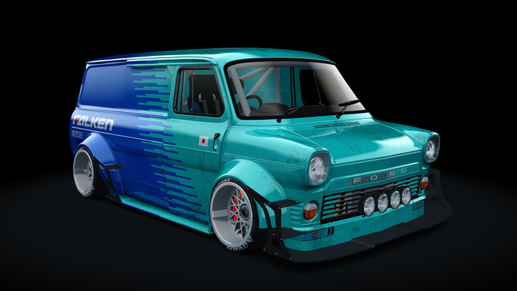 ACMC Ford Transit 1969 Supervan, skin falken