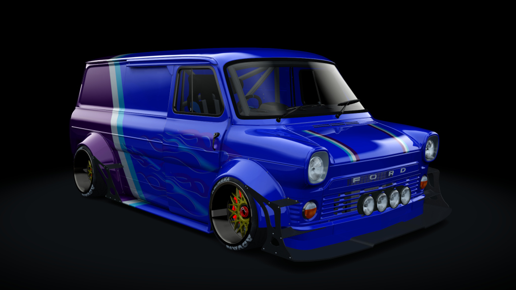 ACMC Ford Transit 1969 Supervan, skin retro_rod