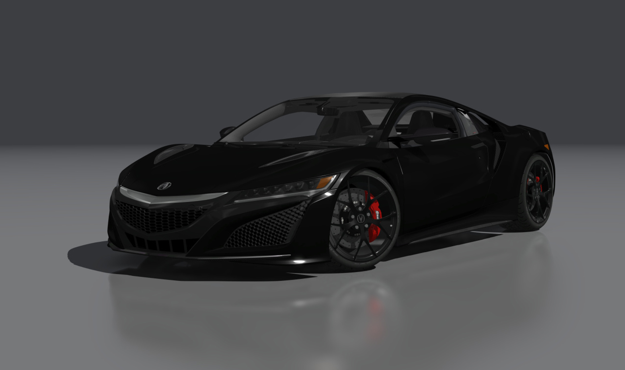 Acura NSX 2017, skin Berlina_Black