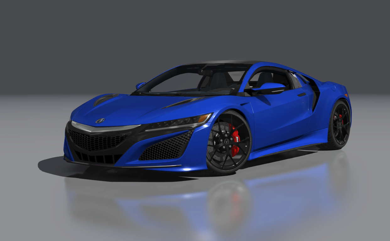 Acura NSX 2017, skin Nouvelle_Blue_Pearl