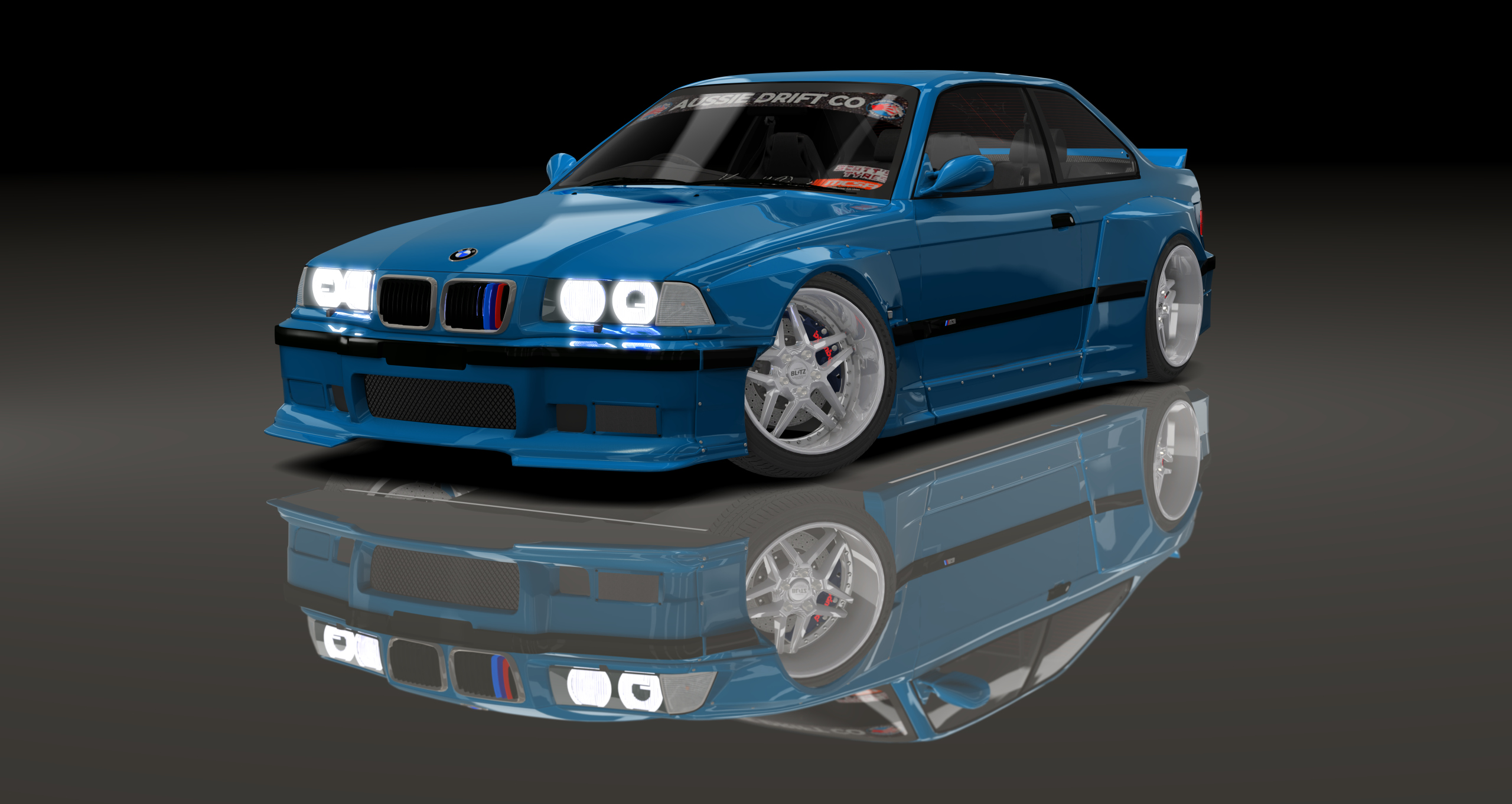 ADC BMW E36 420, skin 01_blue