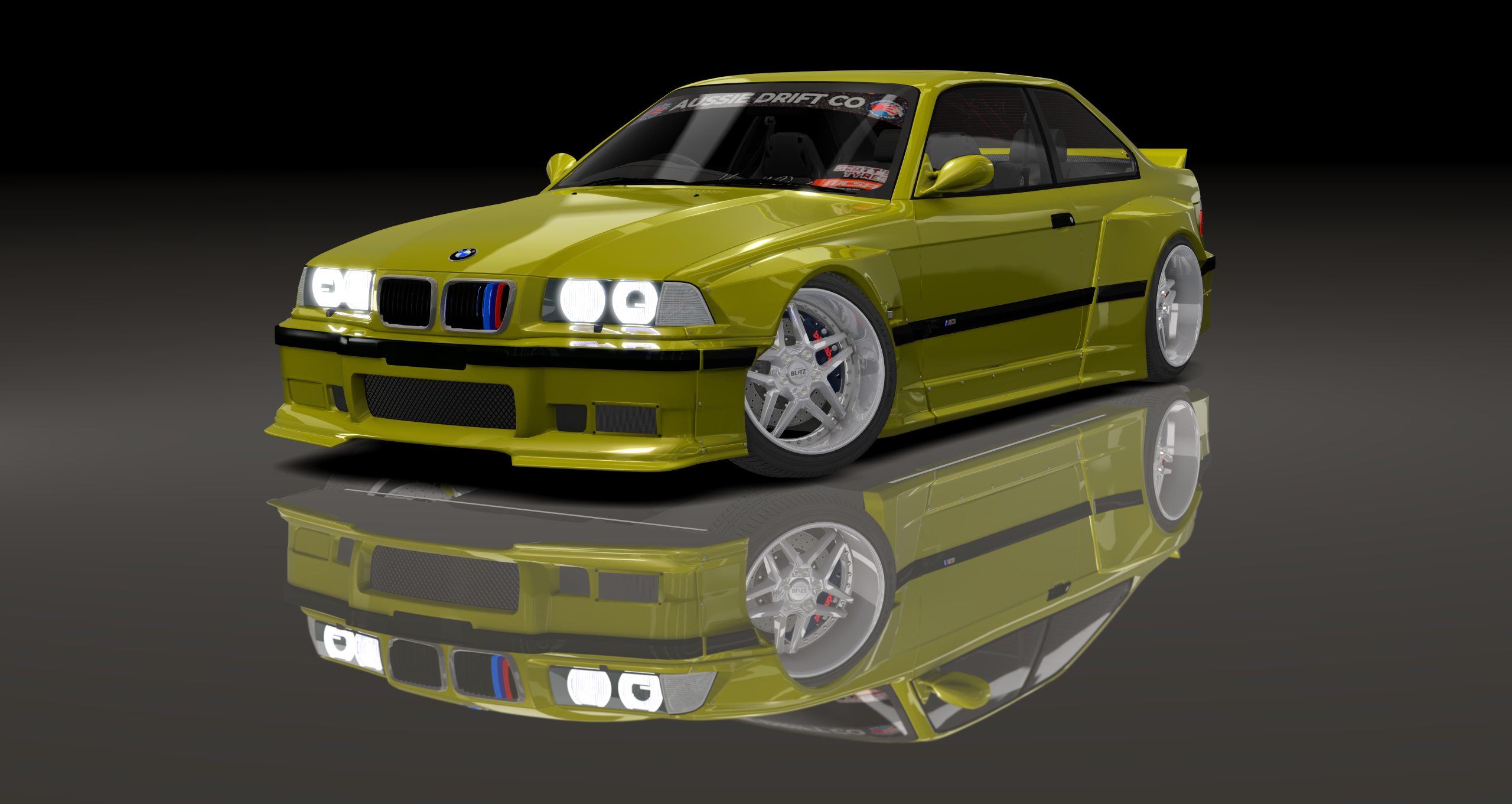 ADC BMW E36 420, skin 02_Nismo_yellow