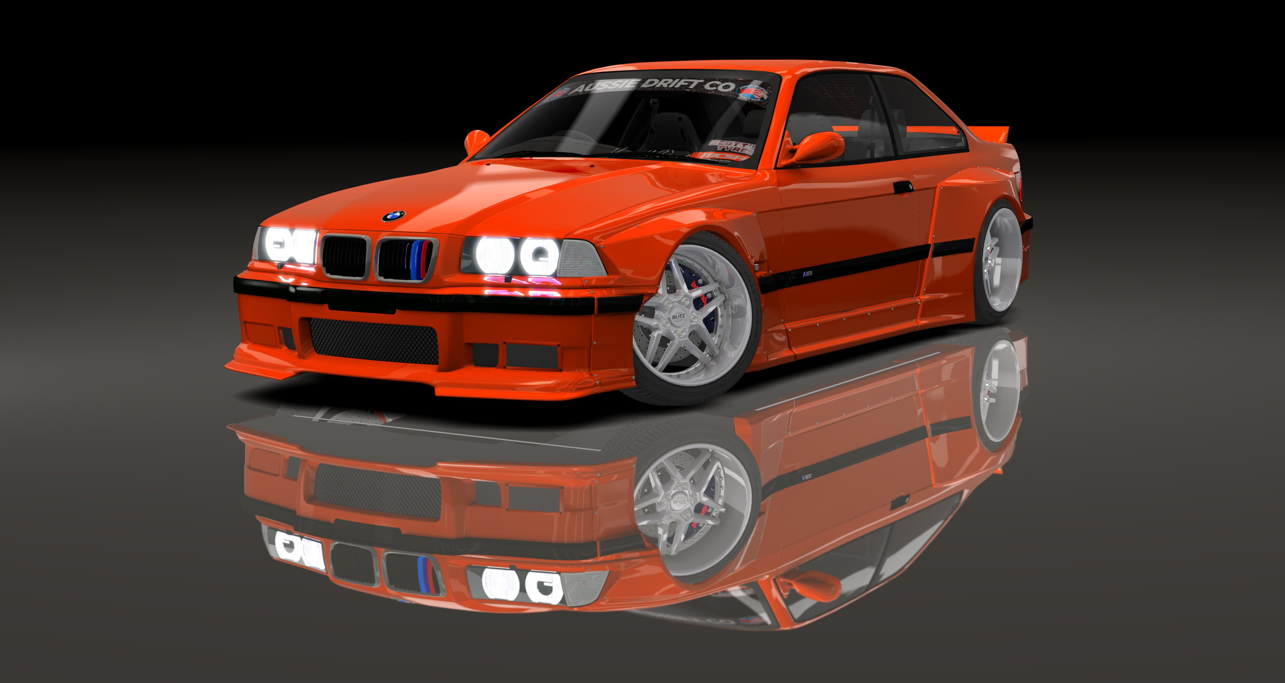 ADC BMW E36 420, skin 05_dtm_orange