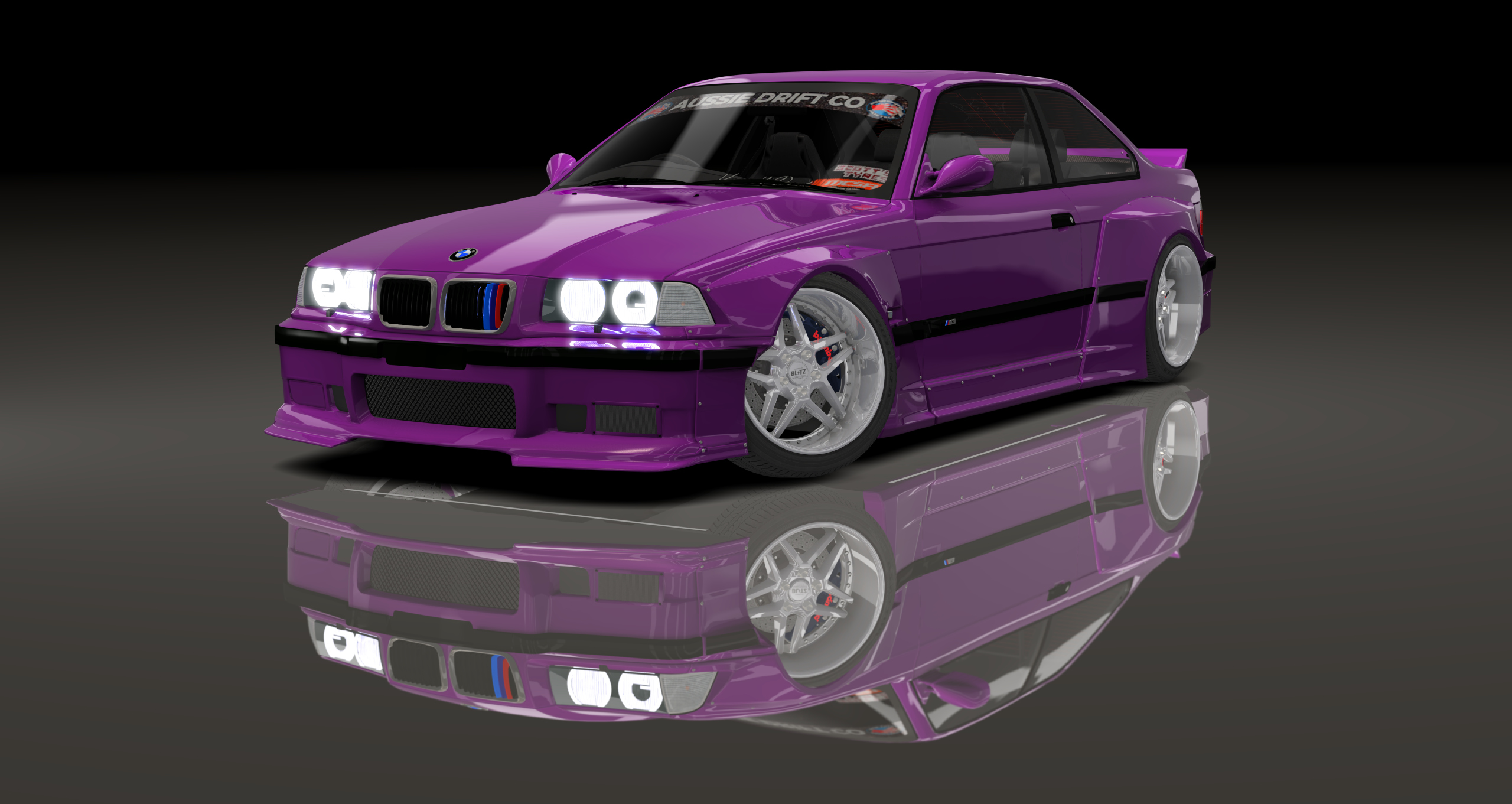ADC BMW E36 420, skin 06_yara_purple