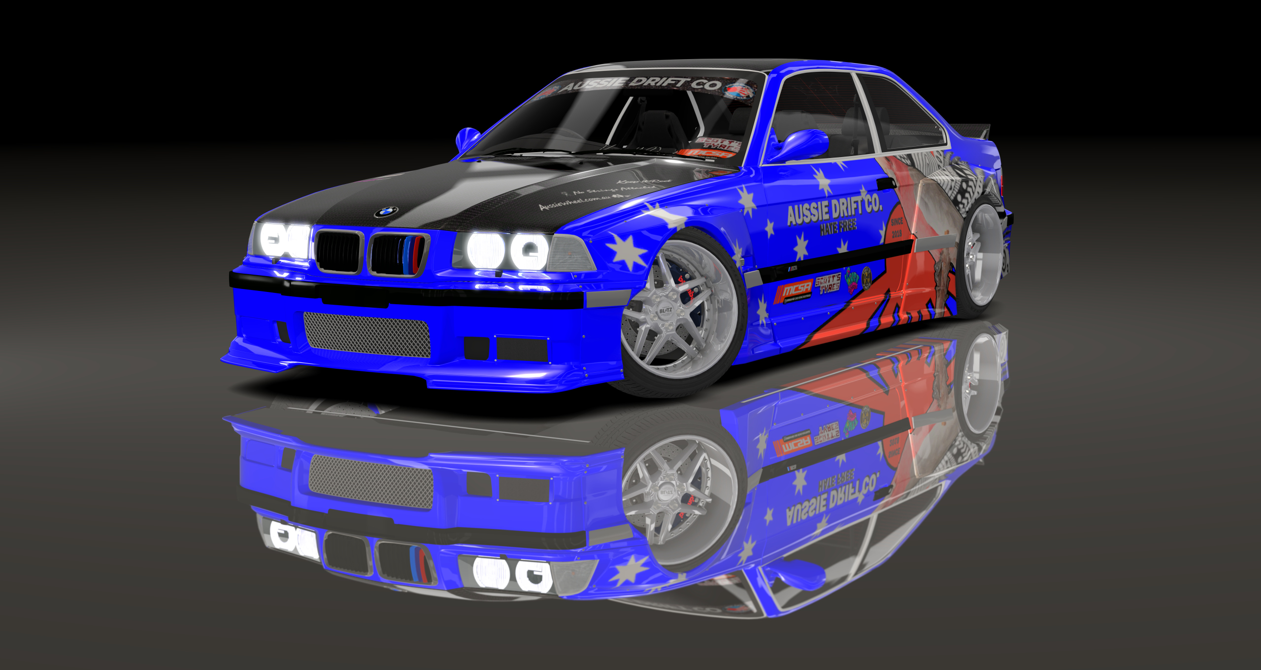 ADC BMW E36 420, skin ADC