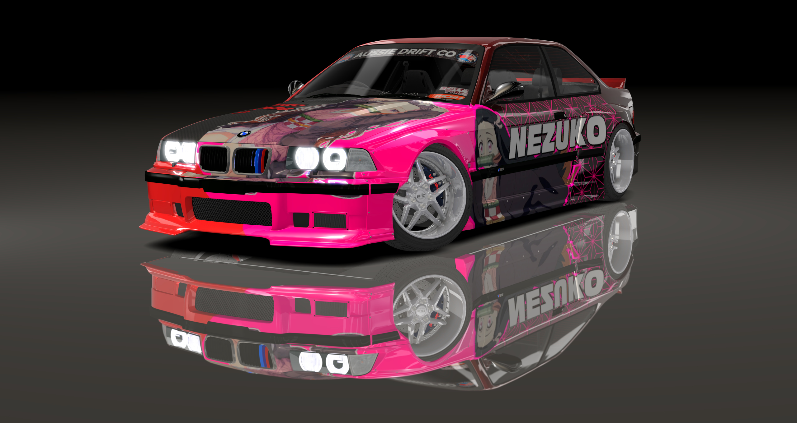 ADC BMW E36 420, skin ADC_Nezuko