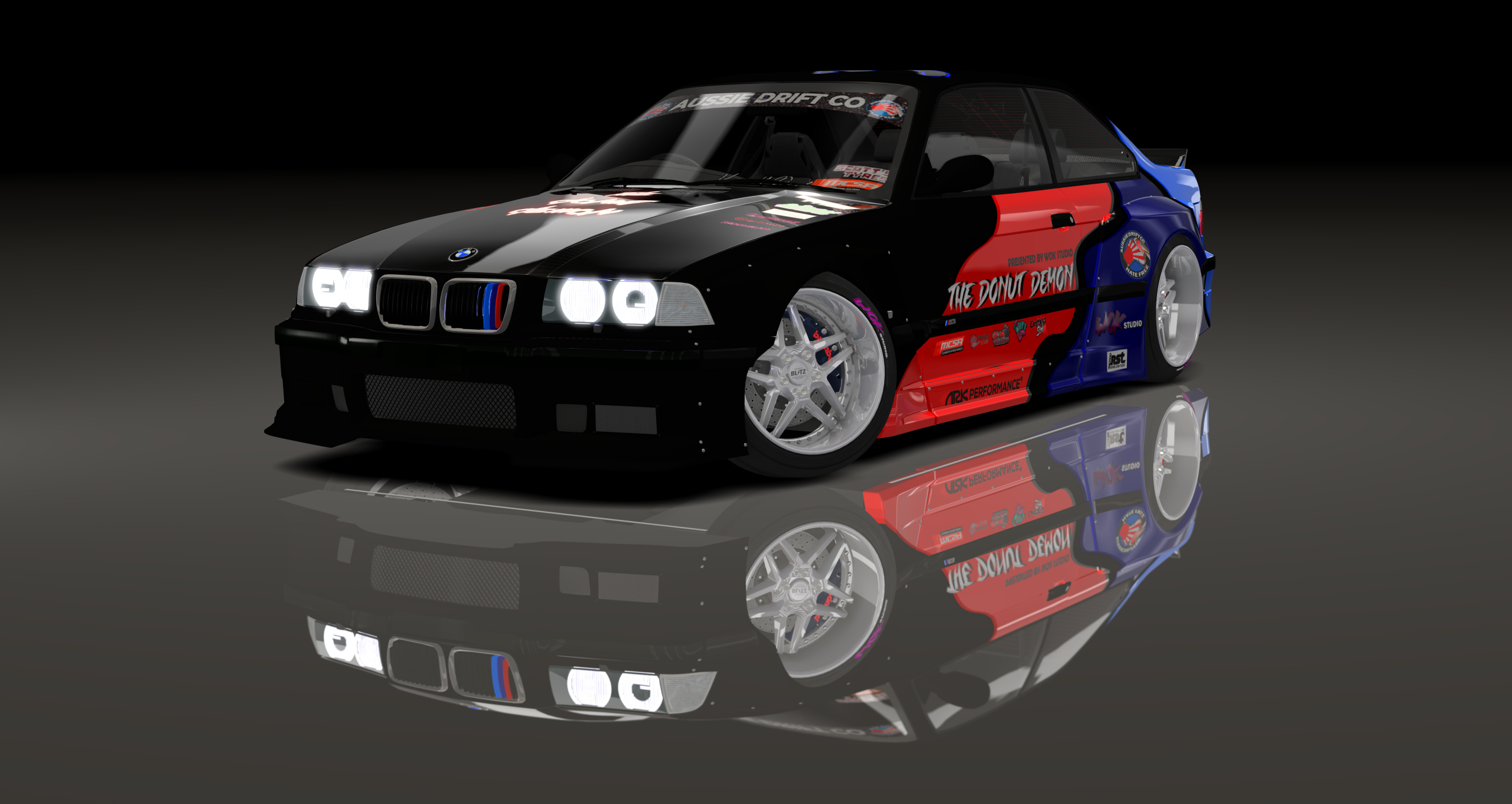 ADC BMW E36 420, skin Low Power Rolfe Livery
