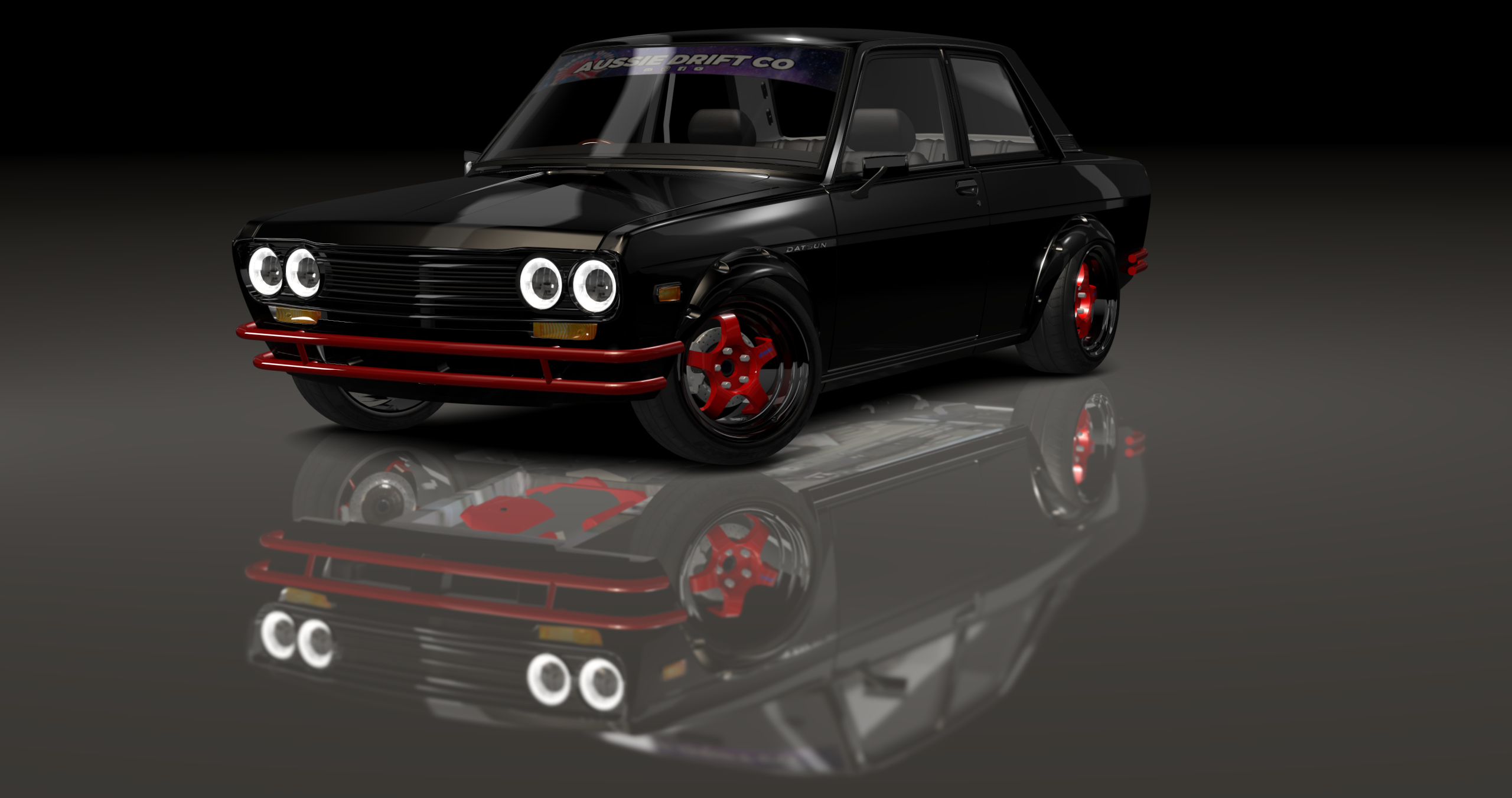 ADC Nissan Datsun 510  420, skin Black