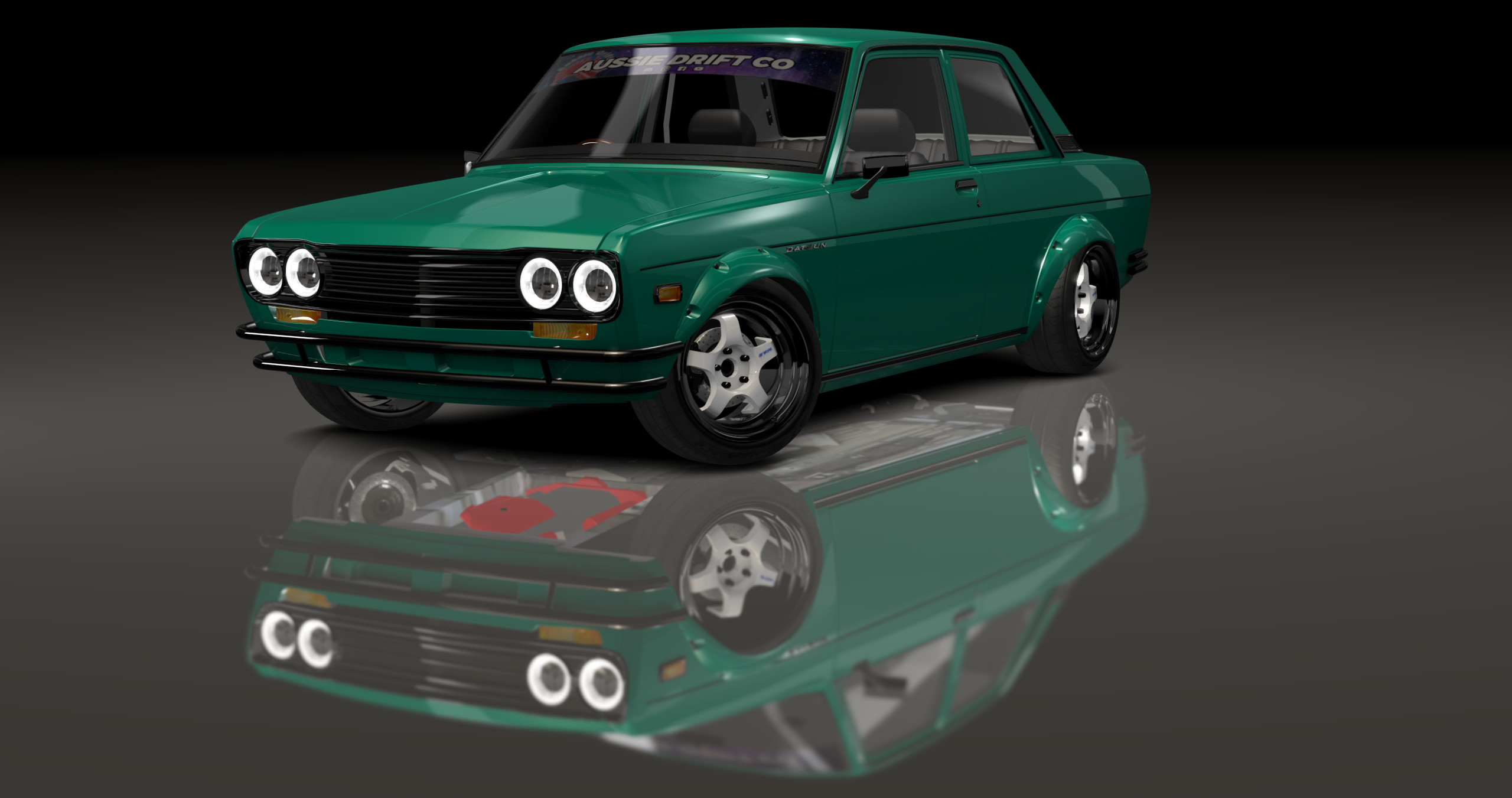 ADC Nissan Datsun 510  420, skin Gas Green