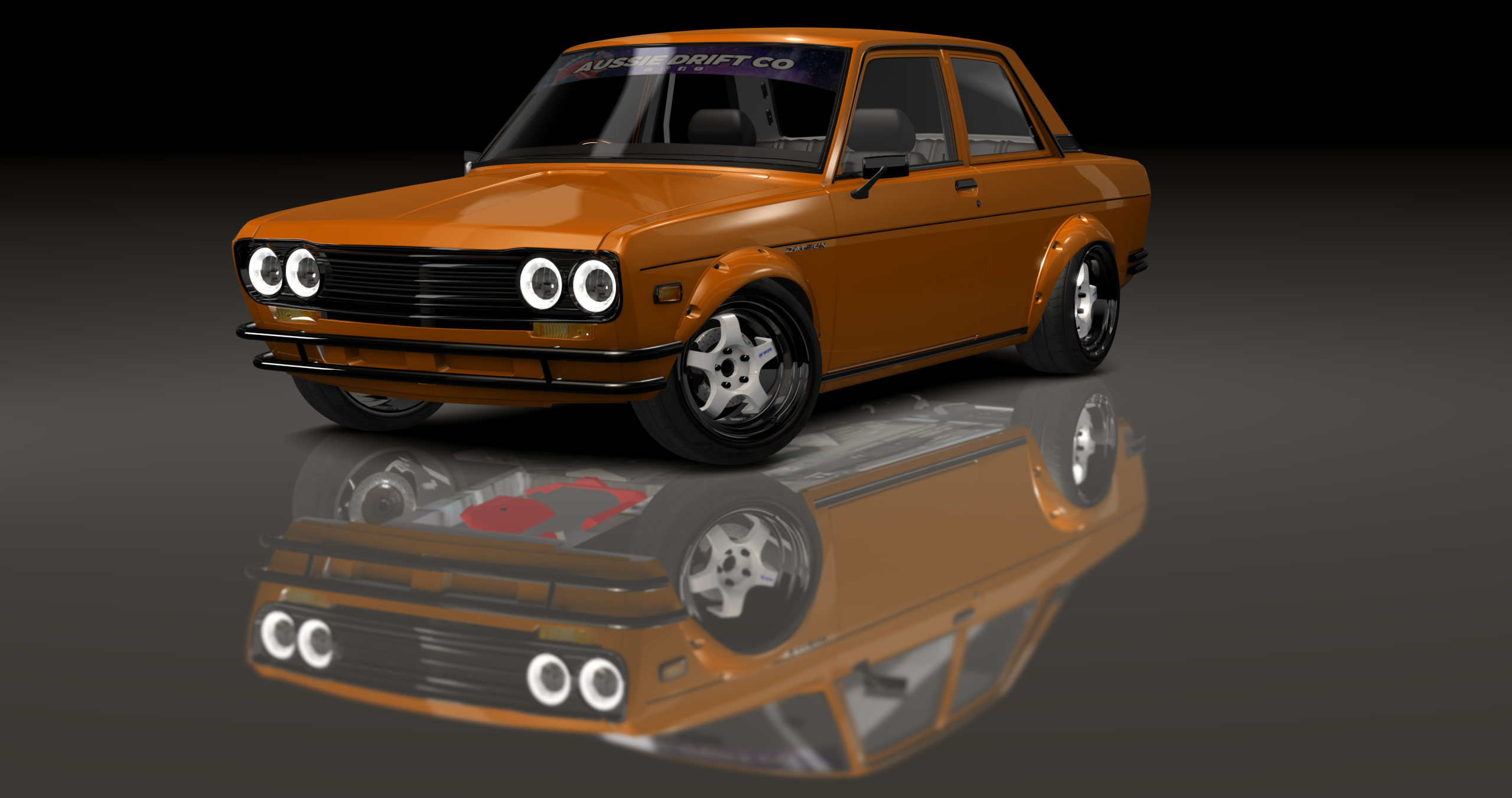 ADC Nissan Datsun 510  420, skin Orange