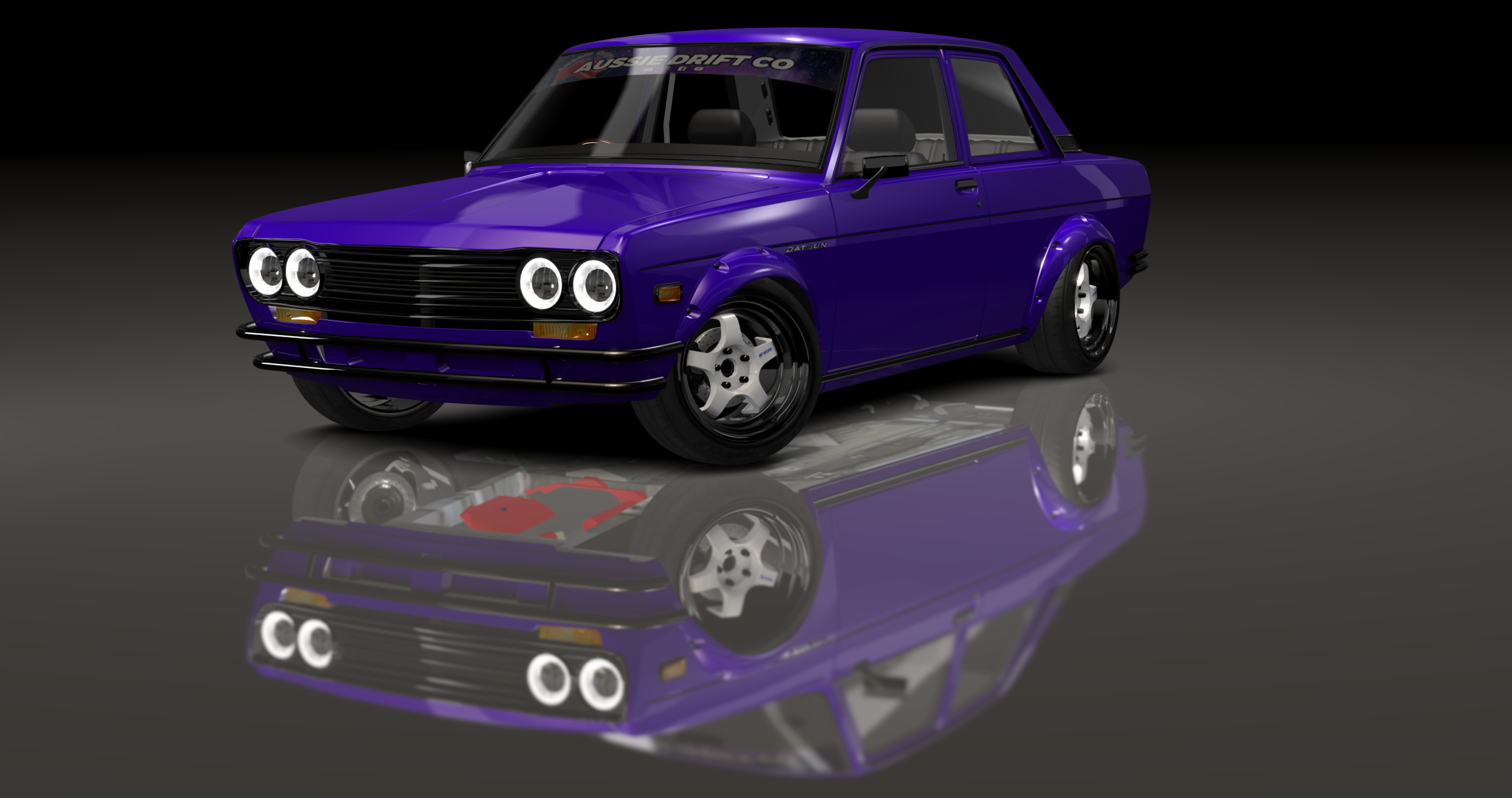 ADC Nissan Datsun 510  420, skin Purple