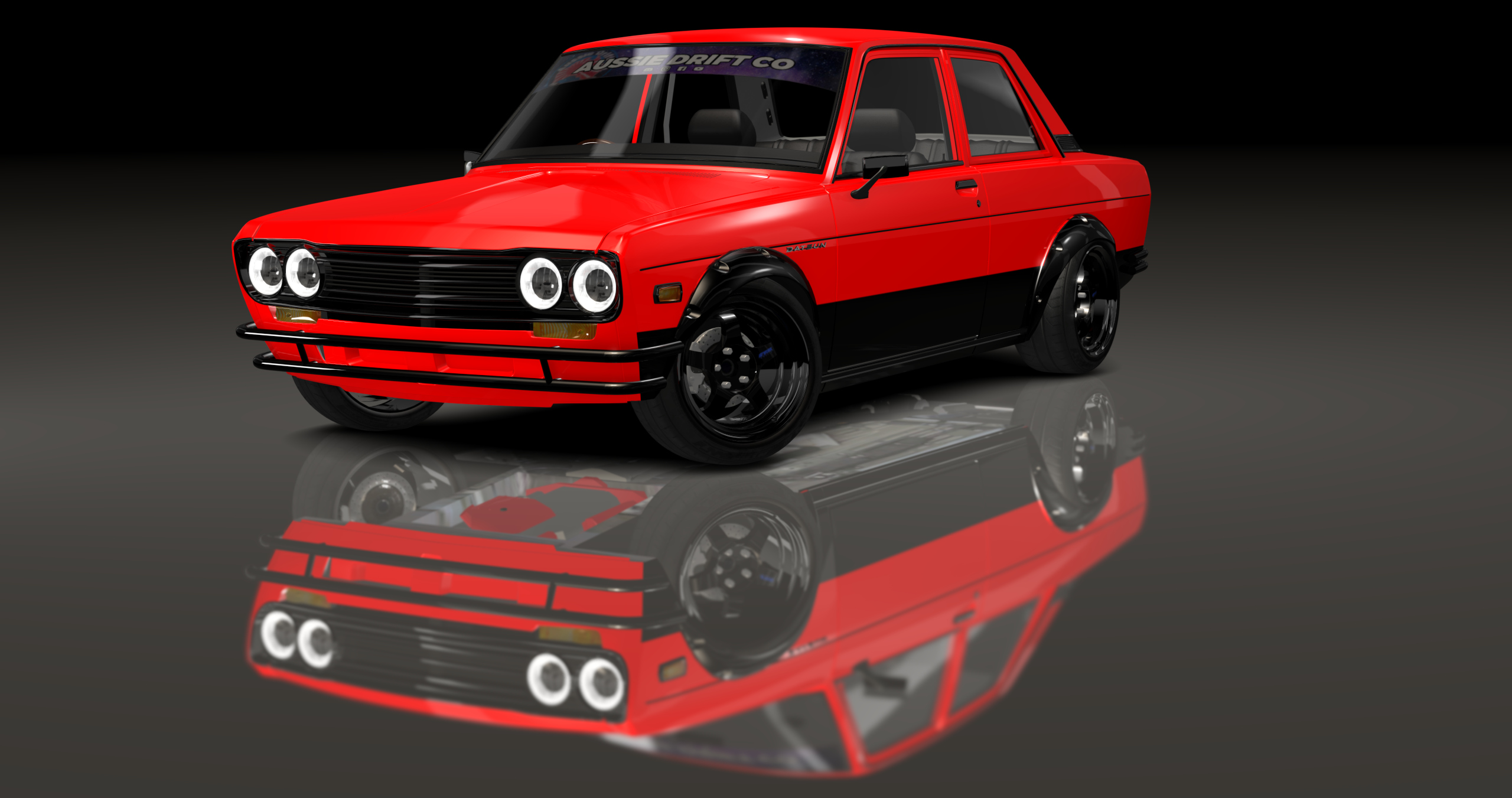 ADC Nissan Datsun 510  420, skin Red