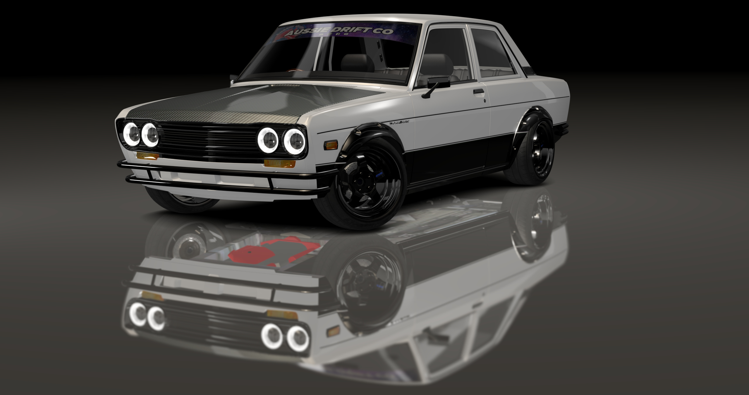 ADC Nissan Datsun 510  420, skin White