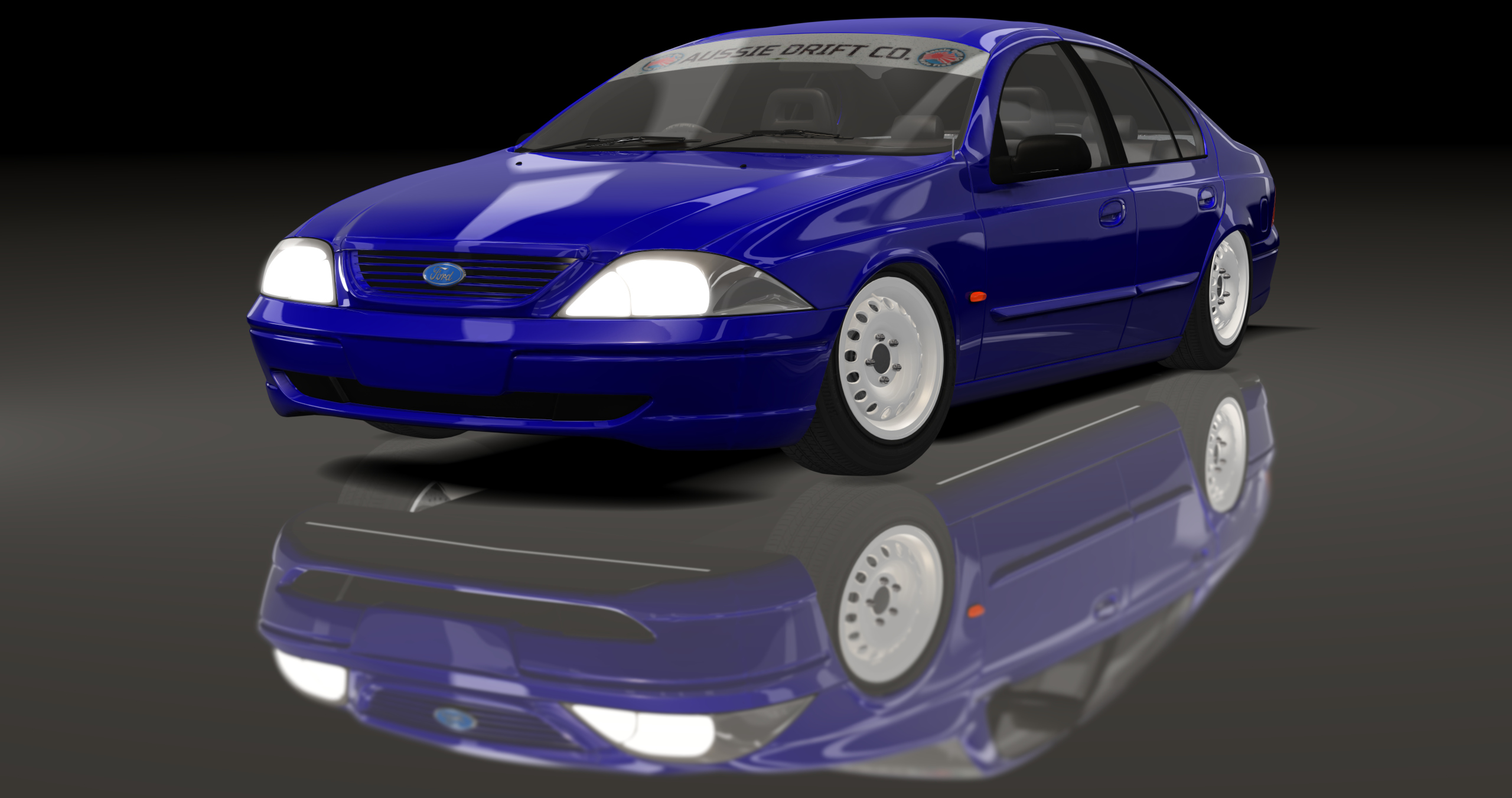 ADC Ford AU Falcon 420, skin Dark Blue