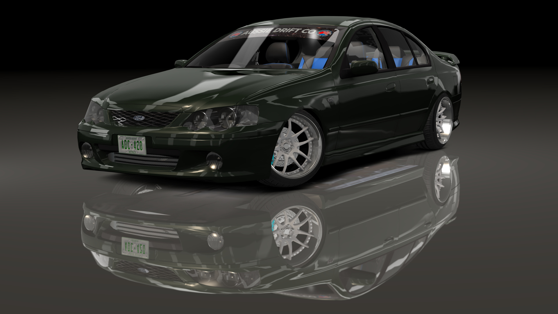 ADC Ford Falcon BA 420, skin Dark Green