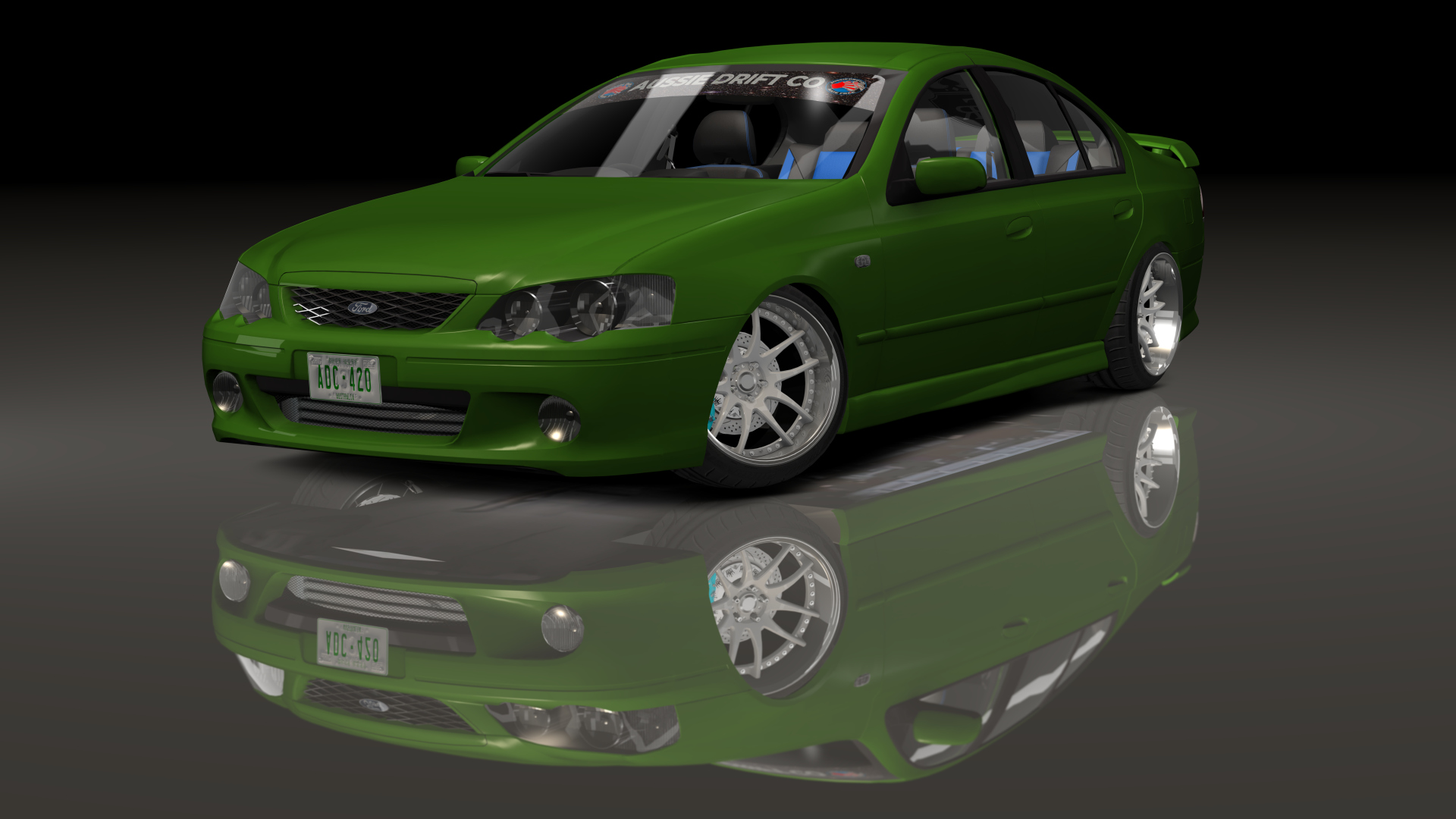 ADC Ford Falcon BA 420, skin Matte Green