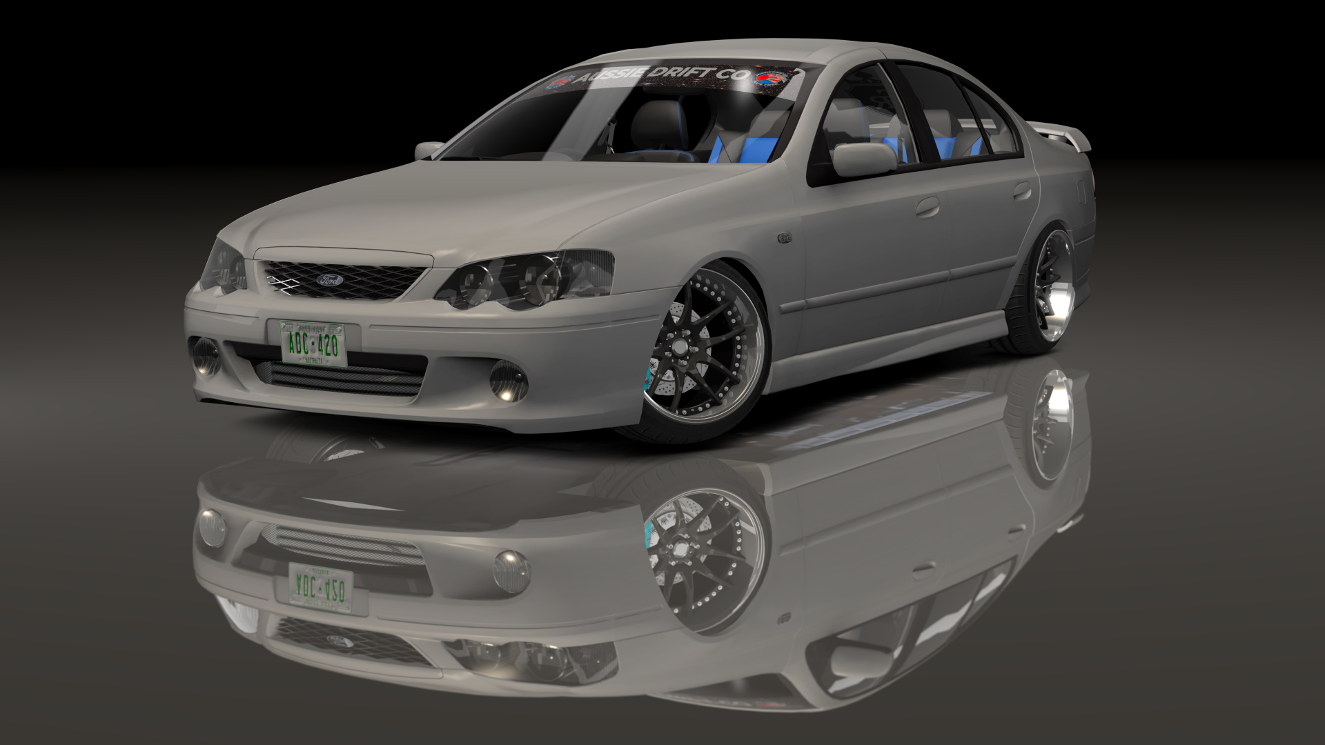 ADC Ford Falcon BA 420, skin Matte White