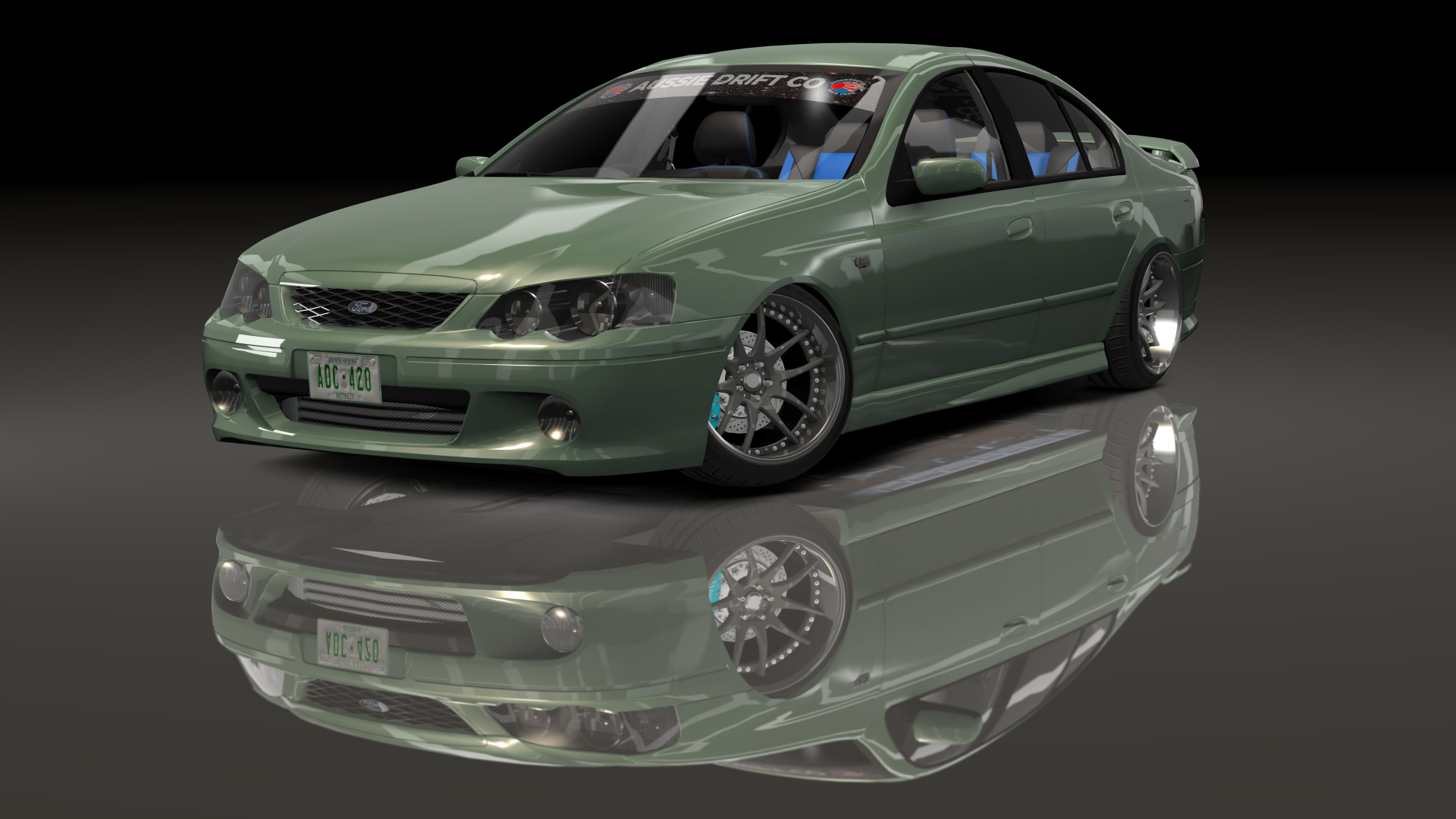 ADC Ford Falcon BA 420, skin Mint