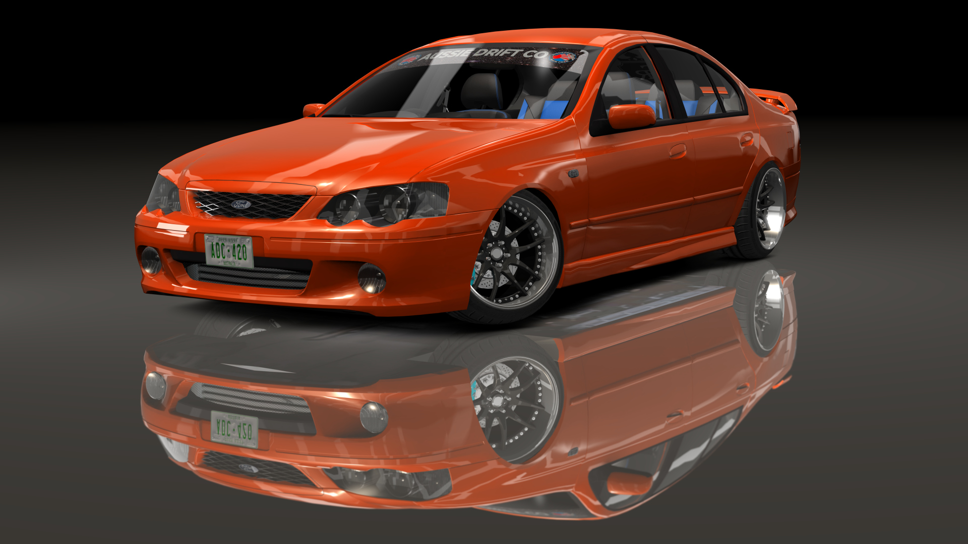 ADC Ford Falcon BA 420, skin Orange