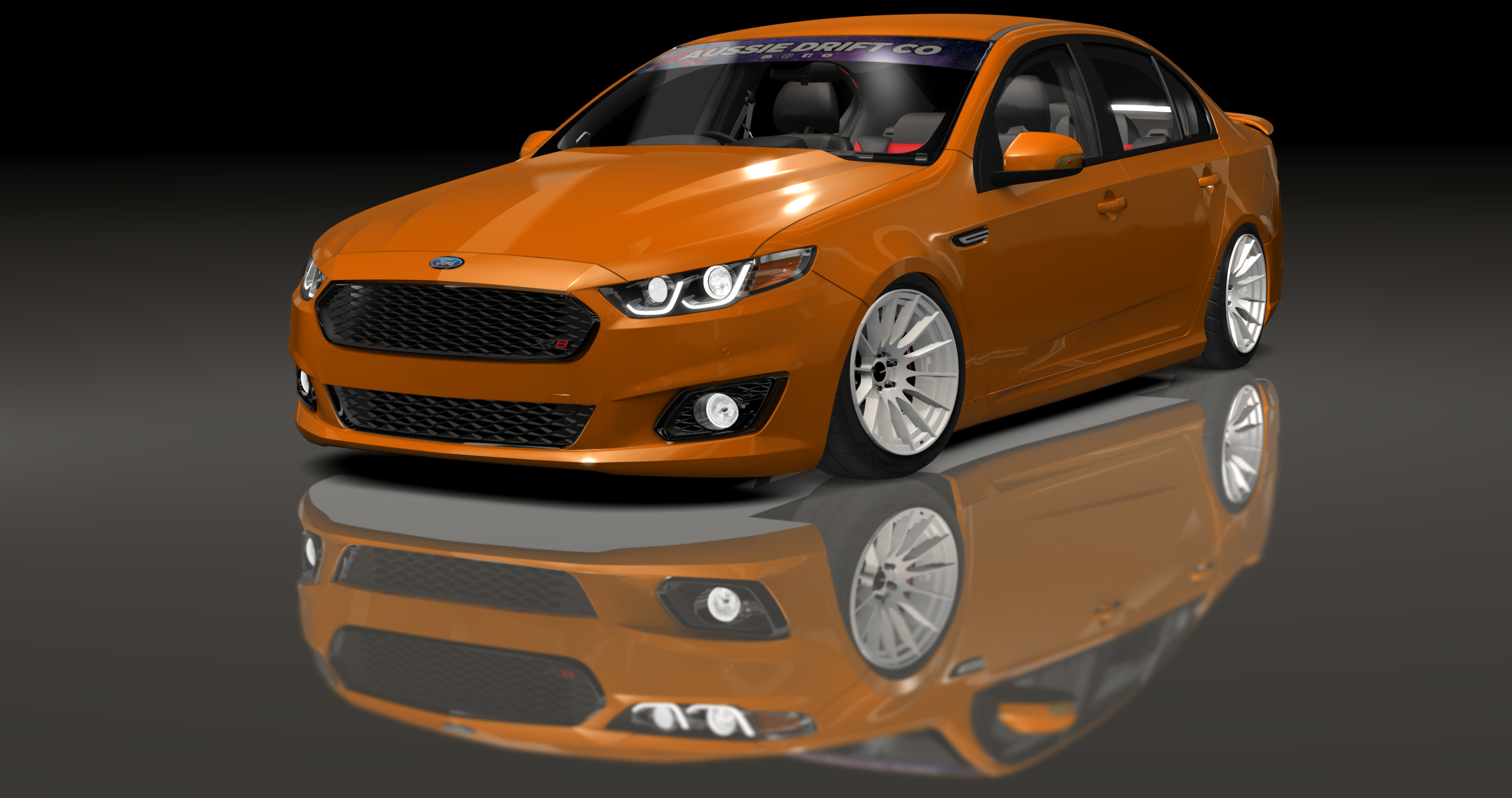 ADC Ford Falcon XR8  420, skin Orange