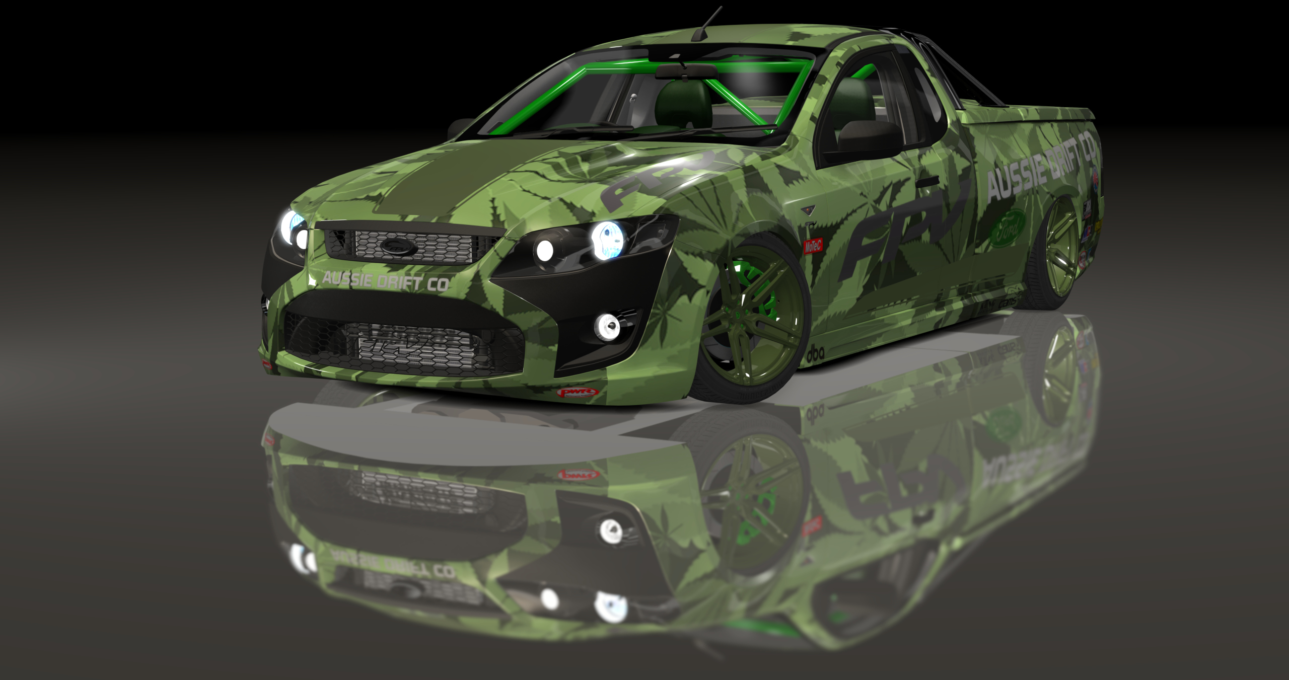 ADC Ford FPV Ute  420, skin ADC-Weedo