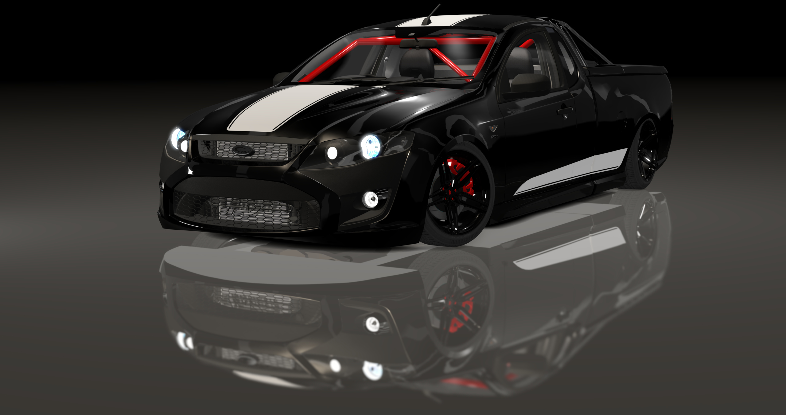 ADC Ford FPV Ute  420, skin Black