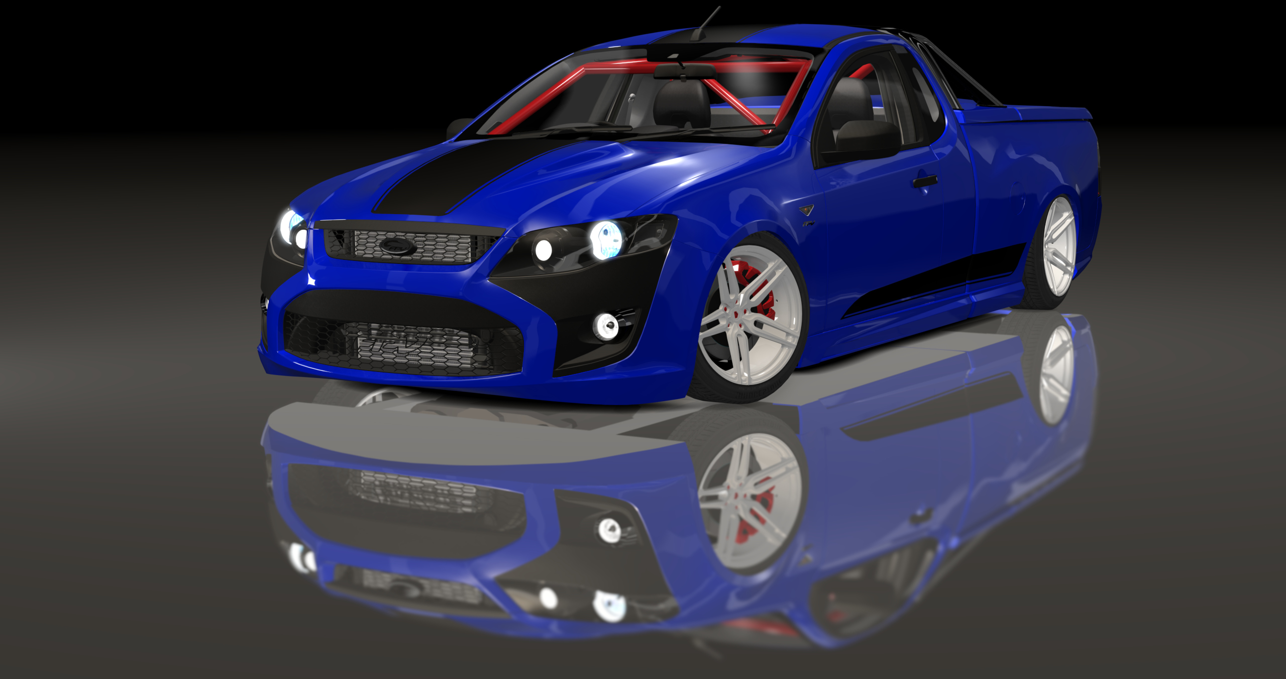 ADC Ford FPV Ute  420, skin Dark Blue