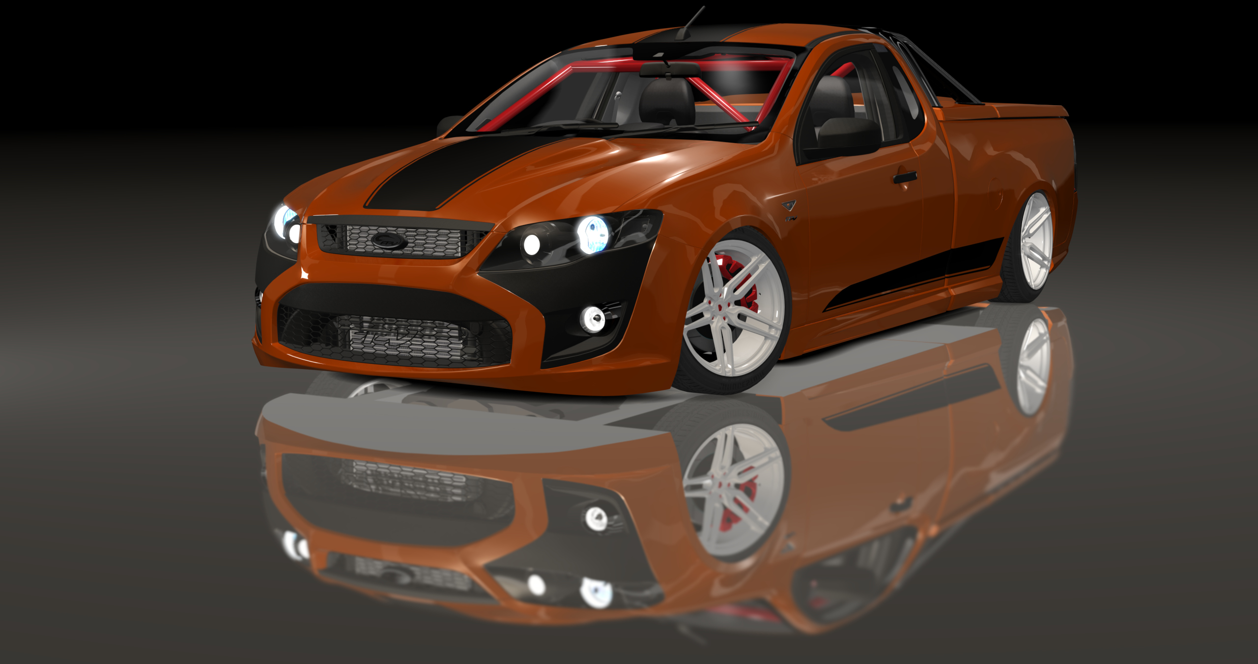 ADC Ford FPV Ute  420, skin Orange